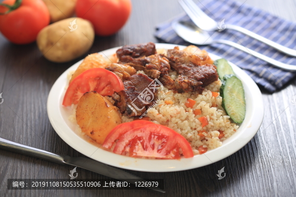羊肉抓飯