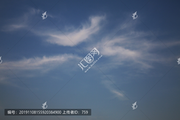 藍天白云