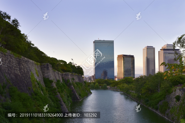 日本大阪城公園風(fēng)光