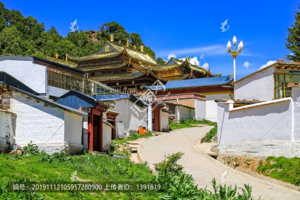 甘南碌曲郎木寺賽赤寺