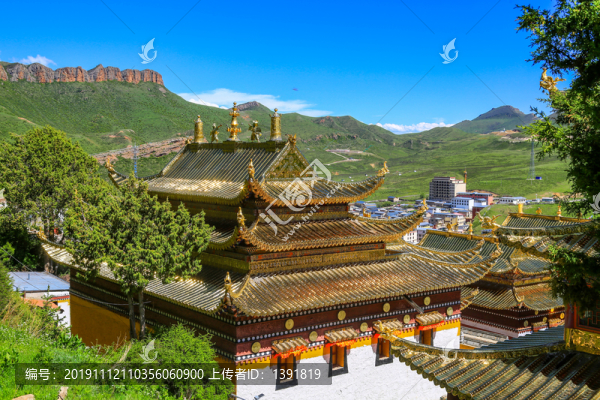 甘南碌曲郎木寺賽赤寺