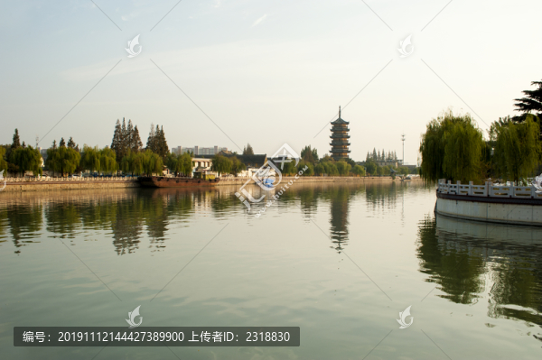 大運(yùn)河畔文峰寺
