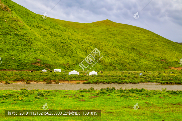 果洛久治草原風光
