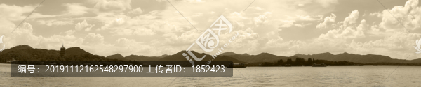 西湖老照片
