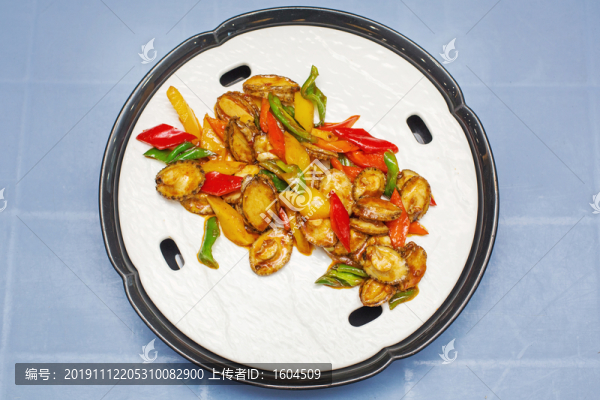 香炒鮑魚