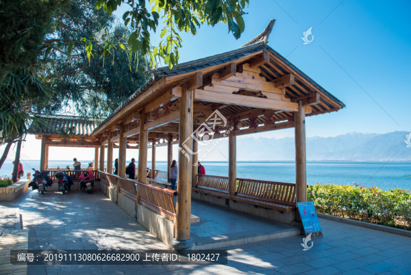 休息廊亭素材