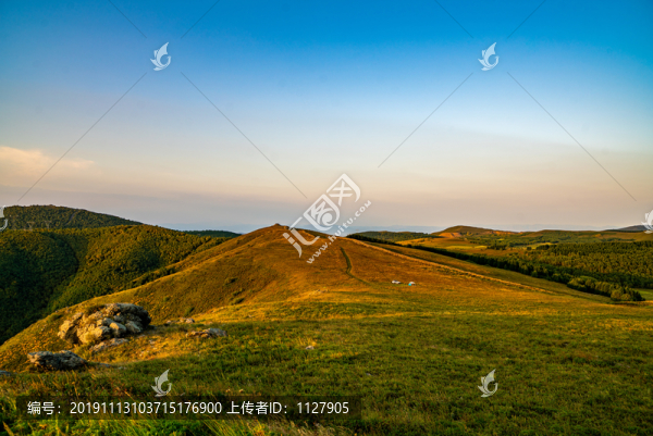 馬駒溝日出