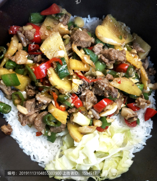 子姜炒鴨煲仔飯