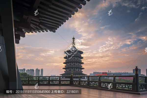 河南省洛陽市隋唐城遺址天堂明堂
