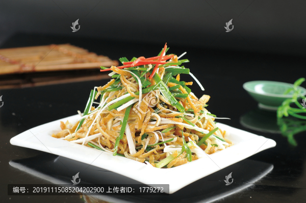 拌豆腐絲