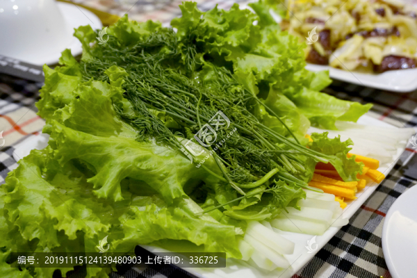 越南燒烤配菜生菜