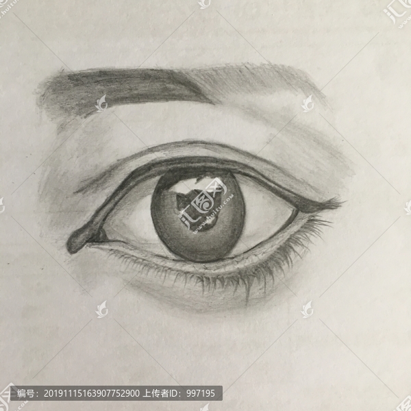 素描眼睛
