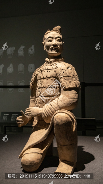 秦兵馬俑跪射俑