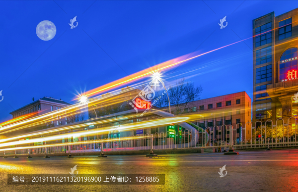 銀川夜景（BRT車站）