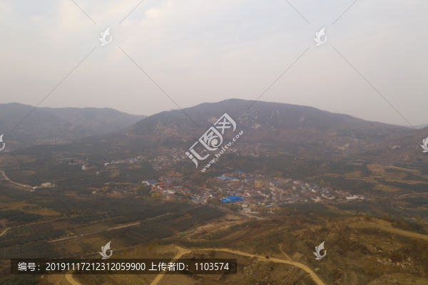 航拍盤山公路