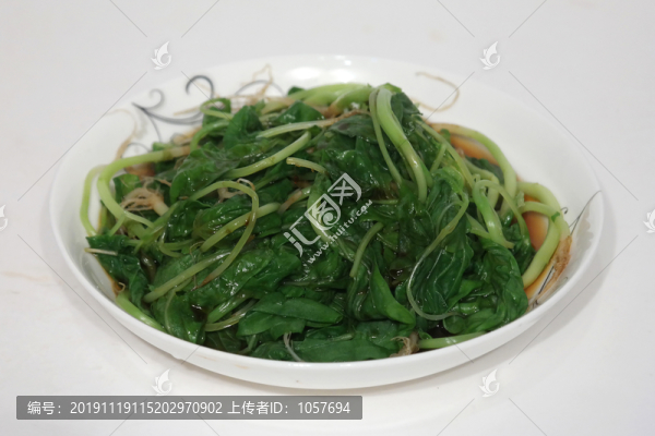 清炒紅薯葉子