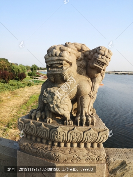 盧溝橋獅子石雕
