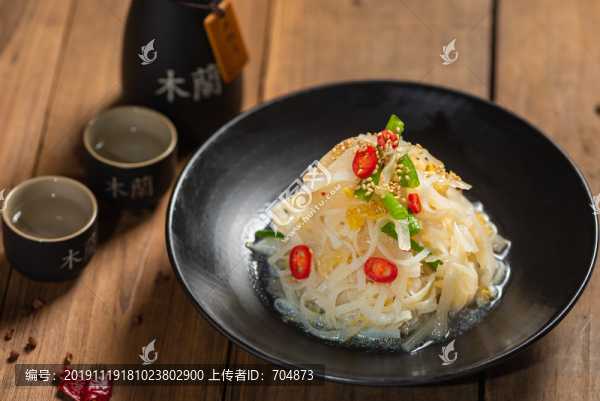 清拌肚絲