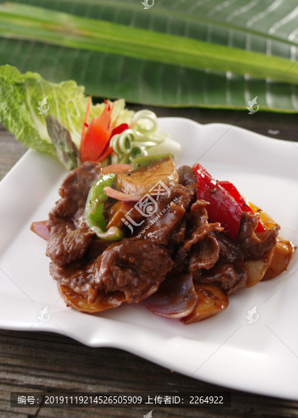 黑胡椒醬炒牛肉片