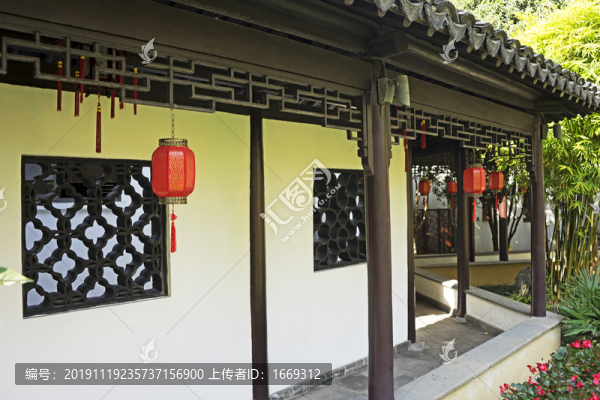 古典園林長廊
