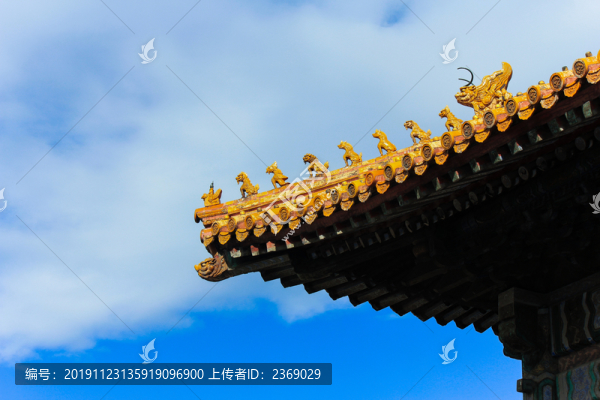 故宮飛檐斗拱
