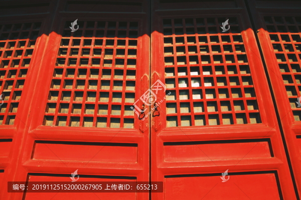 鼓樓上的門