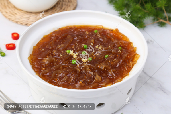 蟹粉拉皮