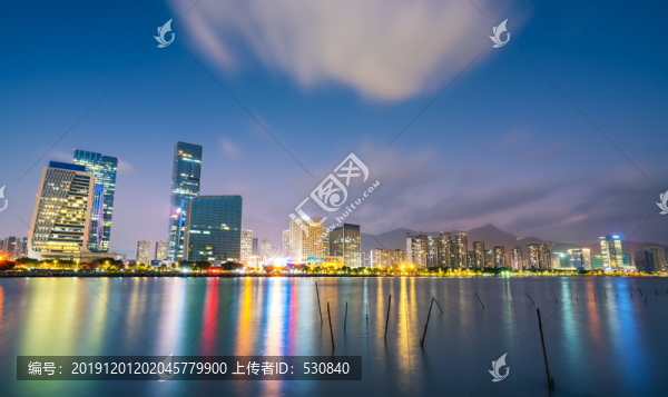 福州中央商務(wù)區(qū)夜景