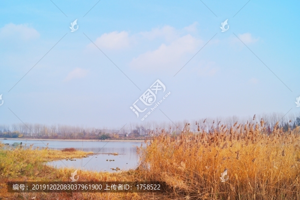 冬季沭河
