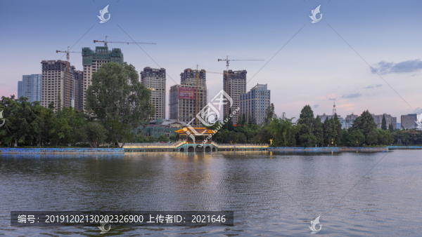 蒙自城市風光