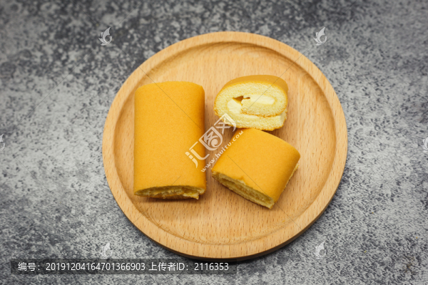 香橙味卷式夾心蛋糕