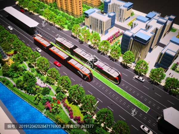 智軌電車模型