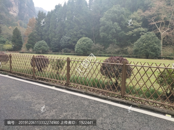 仿竹子欄桿