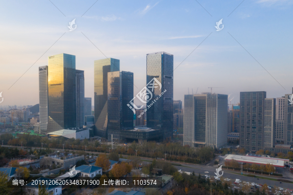 航拍CBD20191201