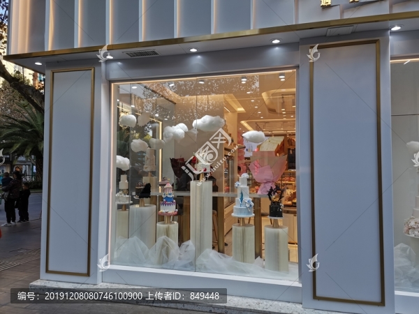 蛋糕店櫥窗