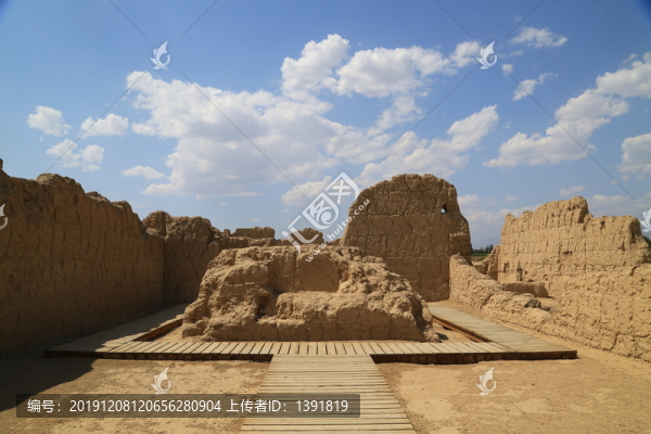 新疆吐魯番交河故城東北佛寺