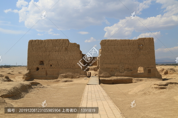 新疆吐魯番交河故城西北佛寺