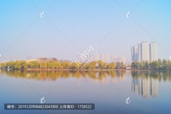 湖景