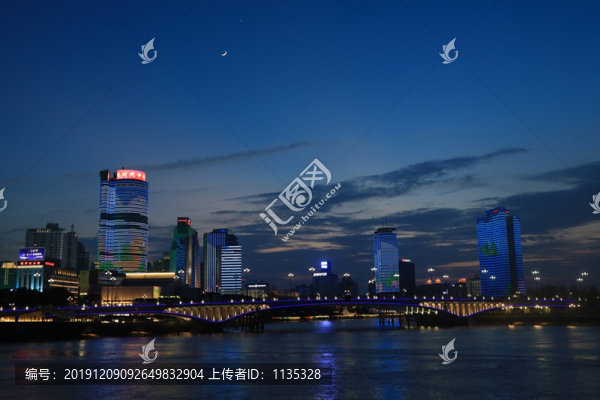 寧波三江夜色