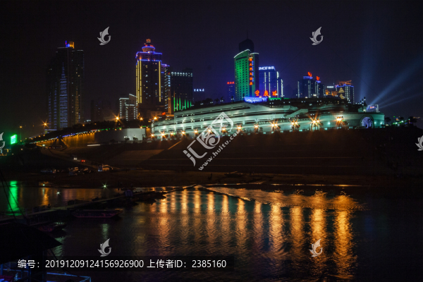 重慶朝天門碼頭夜景