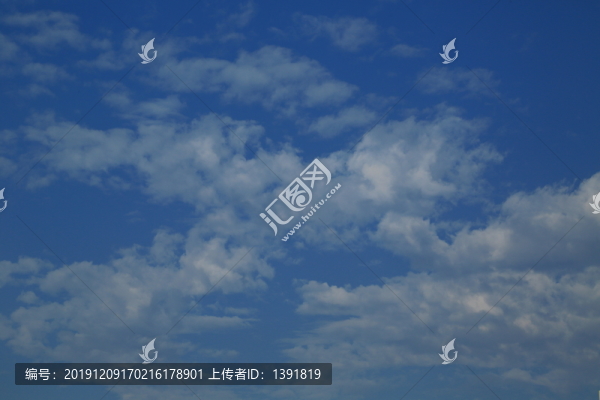 藍天白云