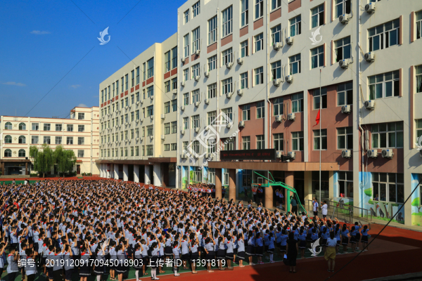 小學(xué)生升旗儀式