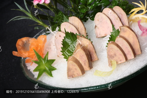 清酒鵝肝刺身