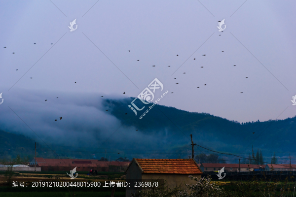 傍晚的鄉(xiāng)村