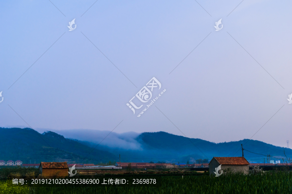 傍晚的鄉(xiāng)村