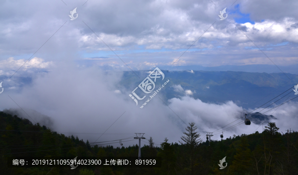 螺髻山高原湖泊森林風(fēng)光