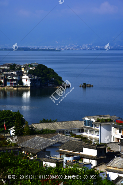 云南大理洱海風光