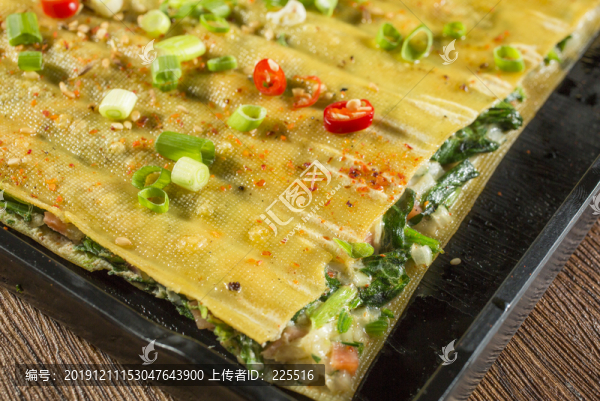 烤干豆腐卷