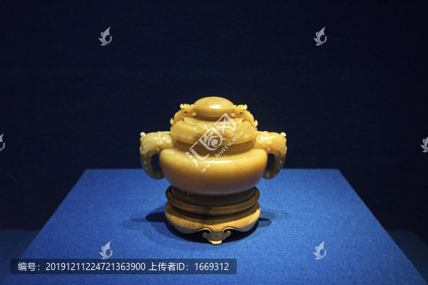 玉雕仿古元爐