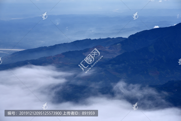 峨眉山云海風光